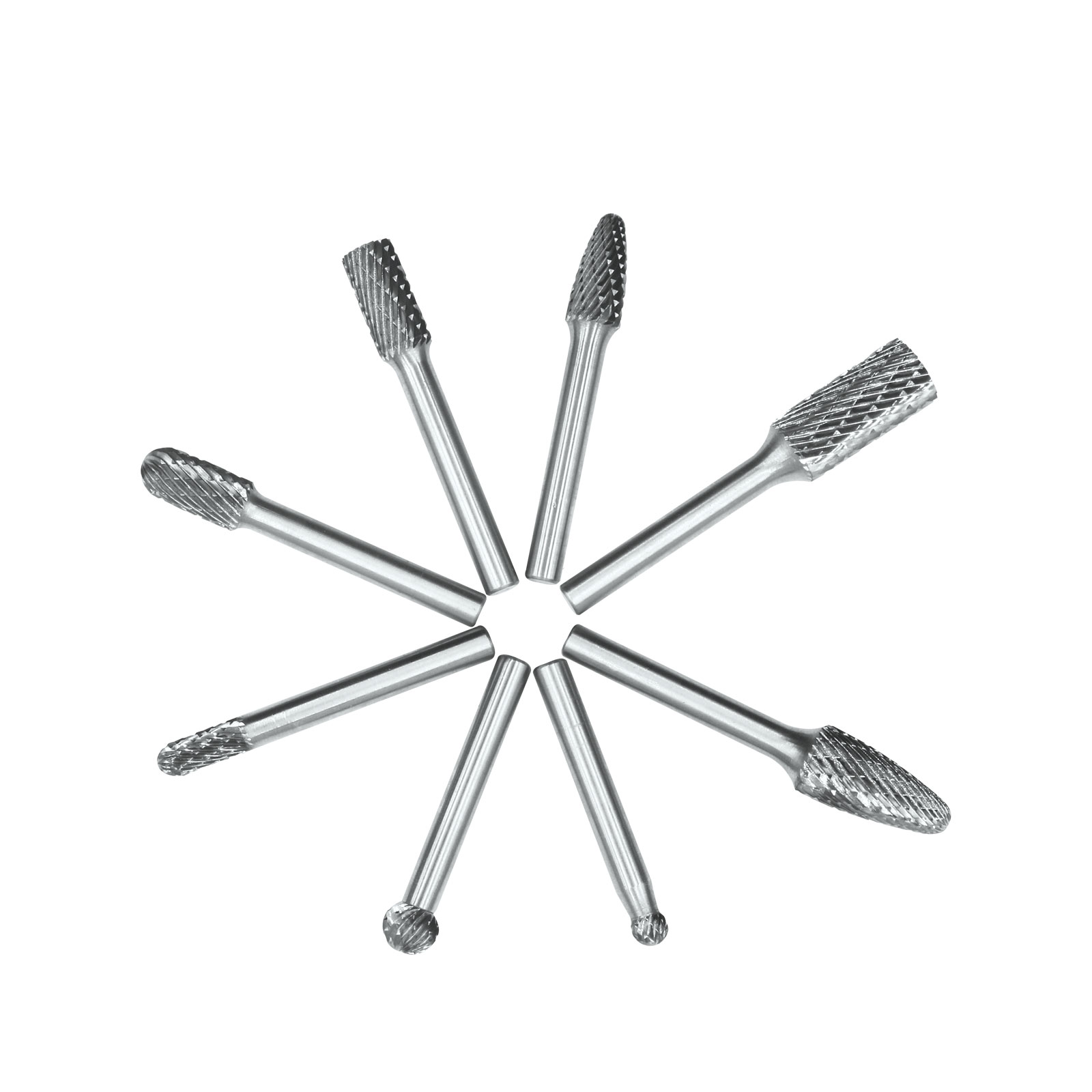 1/4″ (6mm) Shank Carbide Burrs